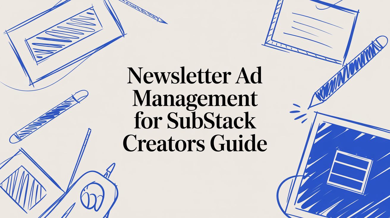 Substack Creators Newsletter Ad Management for Substack Creators Guide